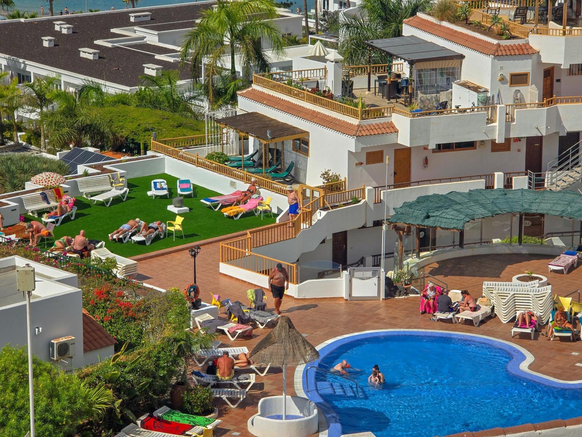Aqua Sun Los Geranios By Helloapartments Costa Adeje  Luaran gambar